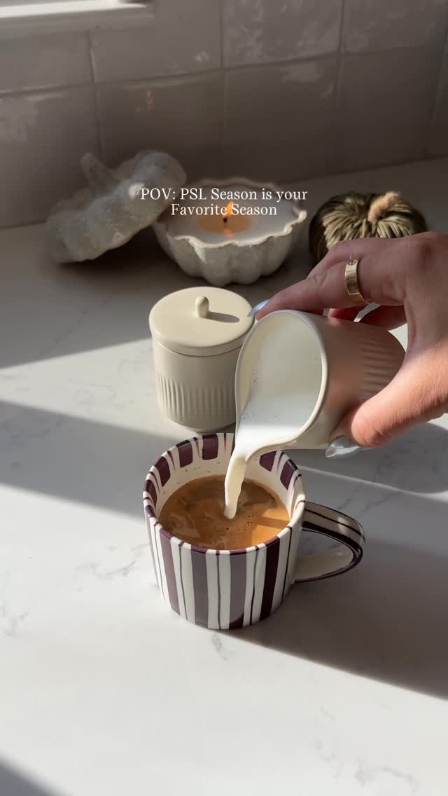 Instagram post by @aftyrn for FabFitFun. Caption reads: 🍎 FALL SPOILER 🍎 Tea? Poured. Fall vibes?....