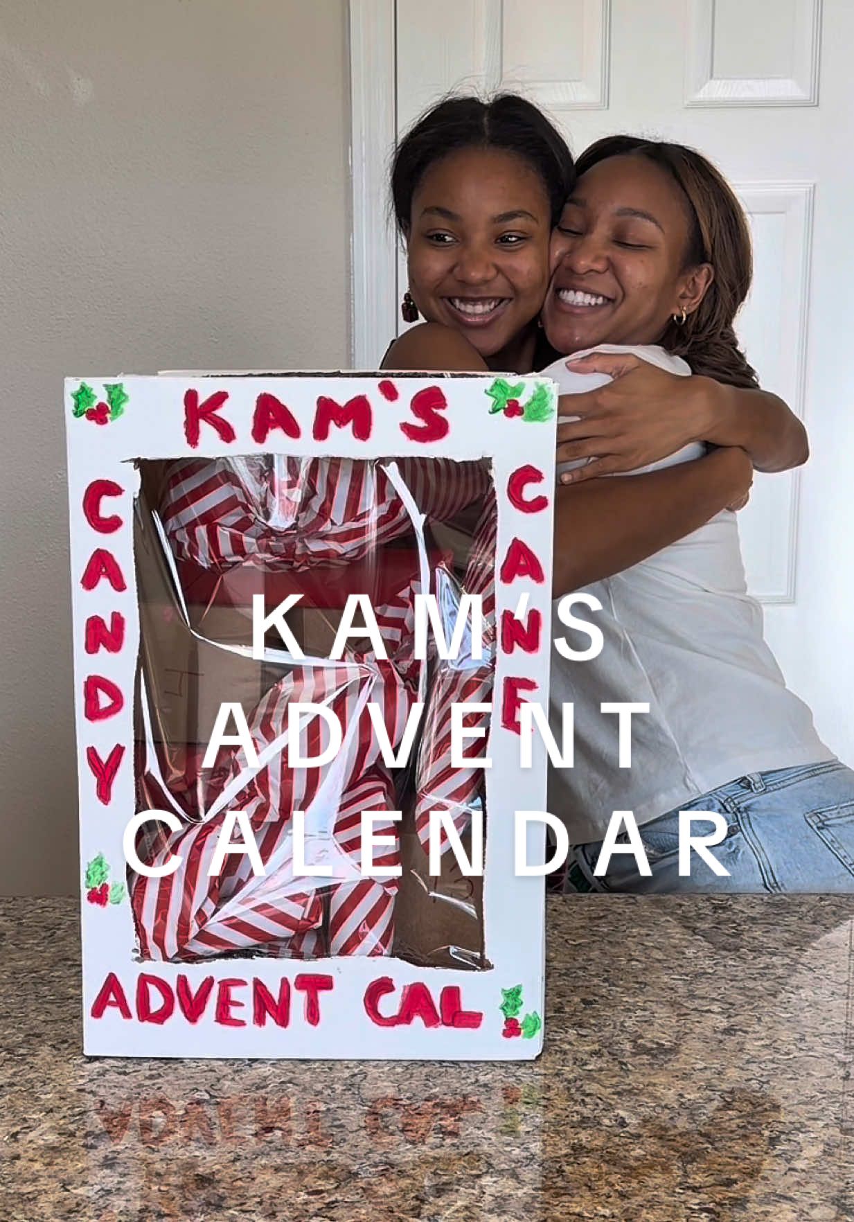 TikTok post by @lifewithcina for Kendrascott. Caption reads: Ok girls here’s how Kam’s advent calendar turned....