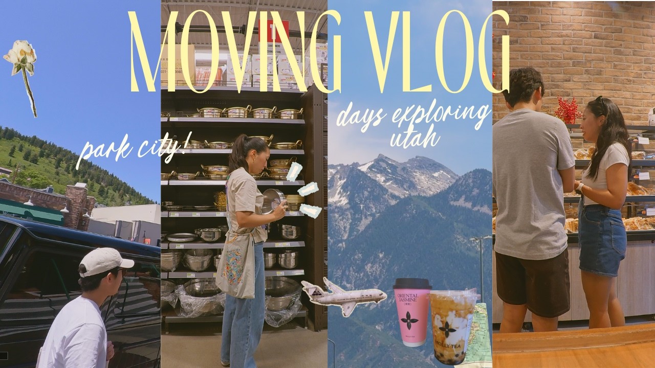 YouTube post by @JennaHong for Liquid I.V. Italia. Caption reads: i just moved to utah so let's explore🏔️ worlds....