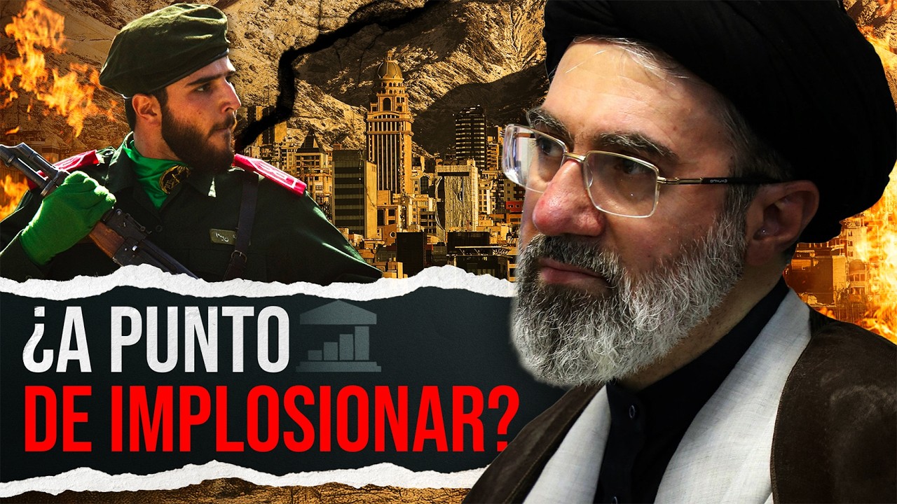 YouTube post by @VisualPolitik for TM Trade. Caption reads: The Revolutionary Guard takes power and MERZ says....