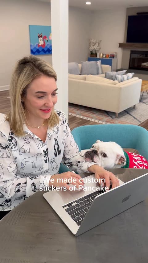 Instagram post by @thebabypancake for Sticker Mule. Caption reads: [...] to make sure we’re judged even more....