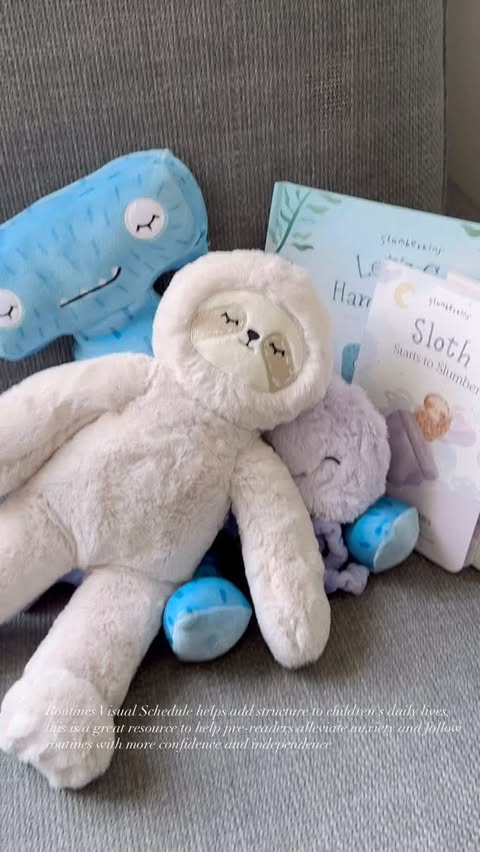 Instagram post by @ice_vanity for Slumberkins. Caption reads: #gifted by @slumberkins My son loves learning....