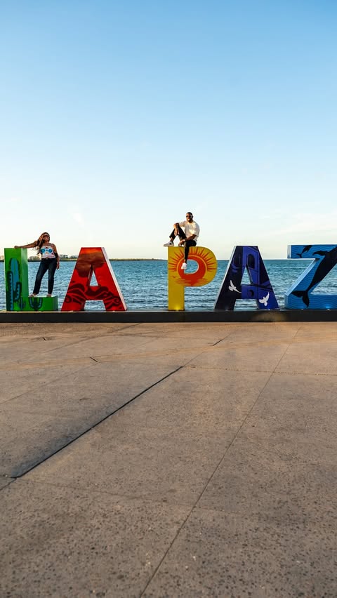 Instagram post by @tcpenny for Alaska Airlines. Caption reads: Can’t say enough good things about La Paz 🇲🇽.....