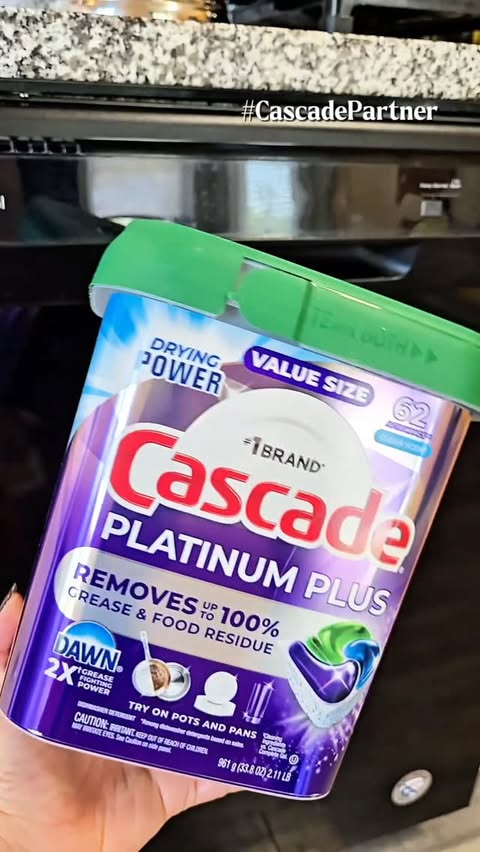Instagram post by @mrudulachandekar for Cascade. Caption reads: [...] go from this to this, real quick. Cascade....