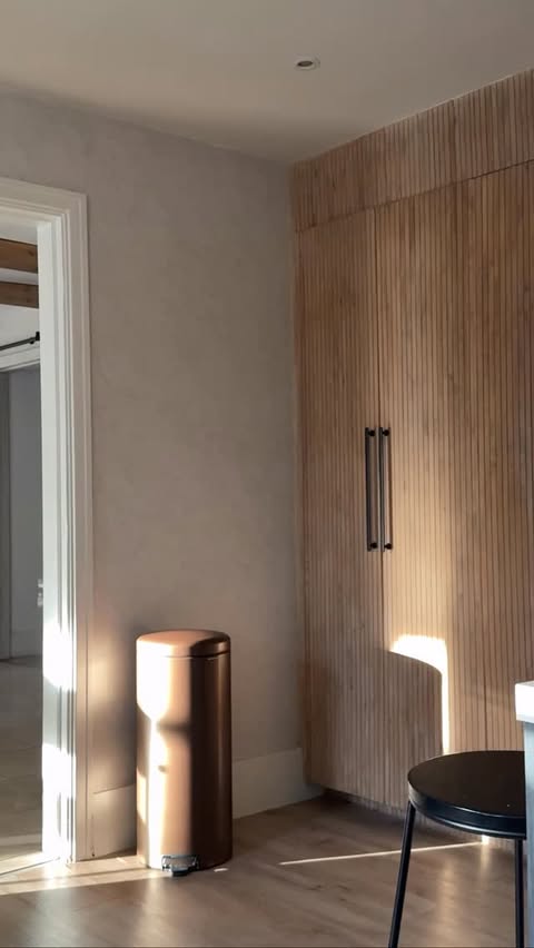 Instagram post by @mishkashoe for Brabantia. Caption reads: [...] and now I’ve got this bin from @brabantia in....