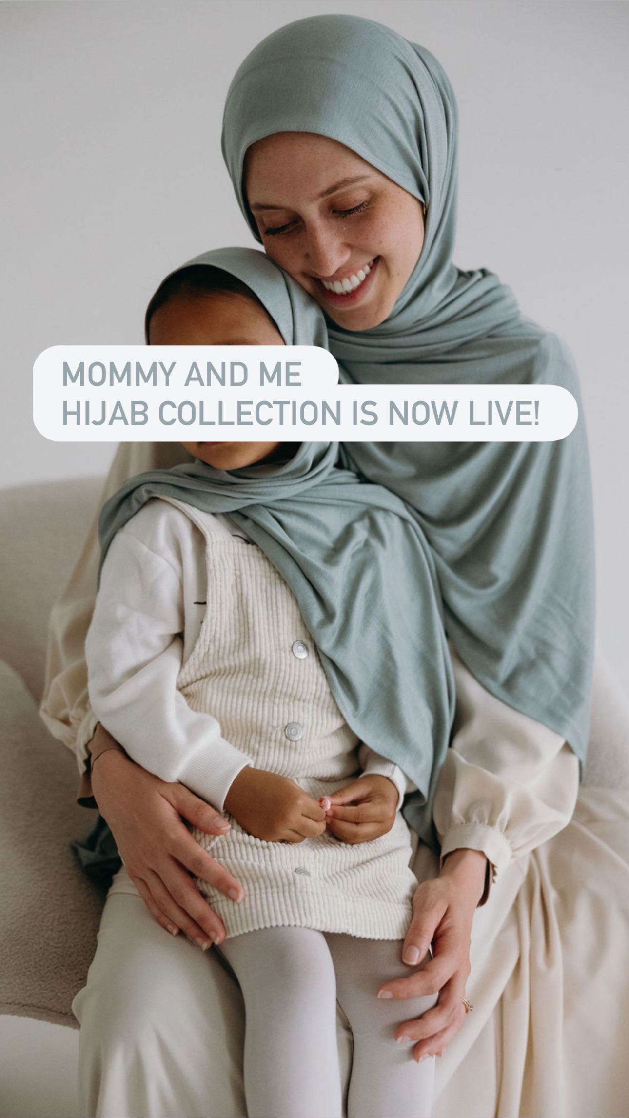 Instagram post by @natashaa_michelle for VOILE CHIC. Caption reads: The Natasha x @voilechic Mommy and Me matching....