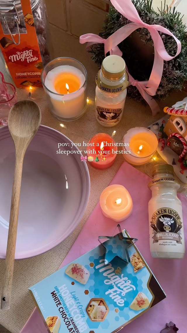 Instagram post by @sisterssharingstyle for Shaken Udder. Caption reads: [...] Honeycomb Chocolate and yummiest....