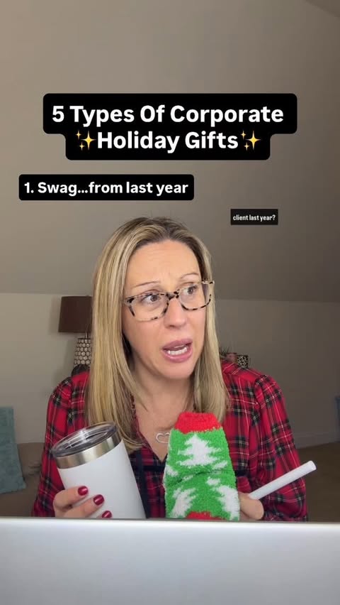 Instagram post by @corporatedropout_confessions for JLab. Caption reads: [...] one.” So when the gift turns out to be....