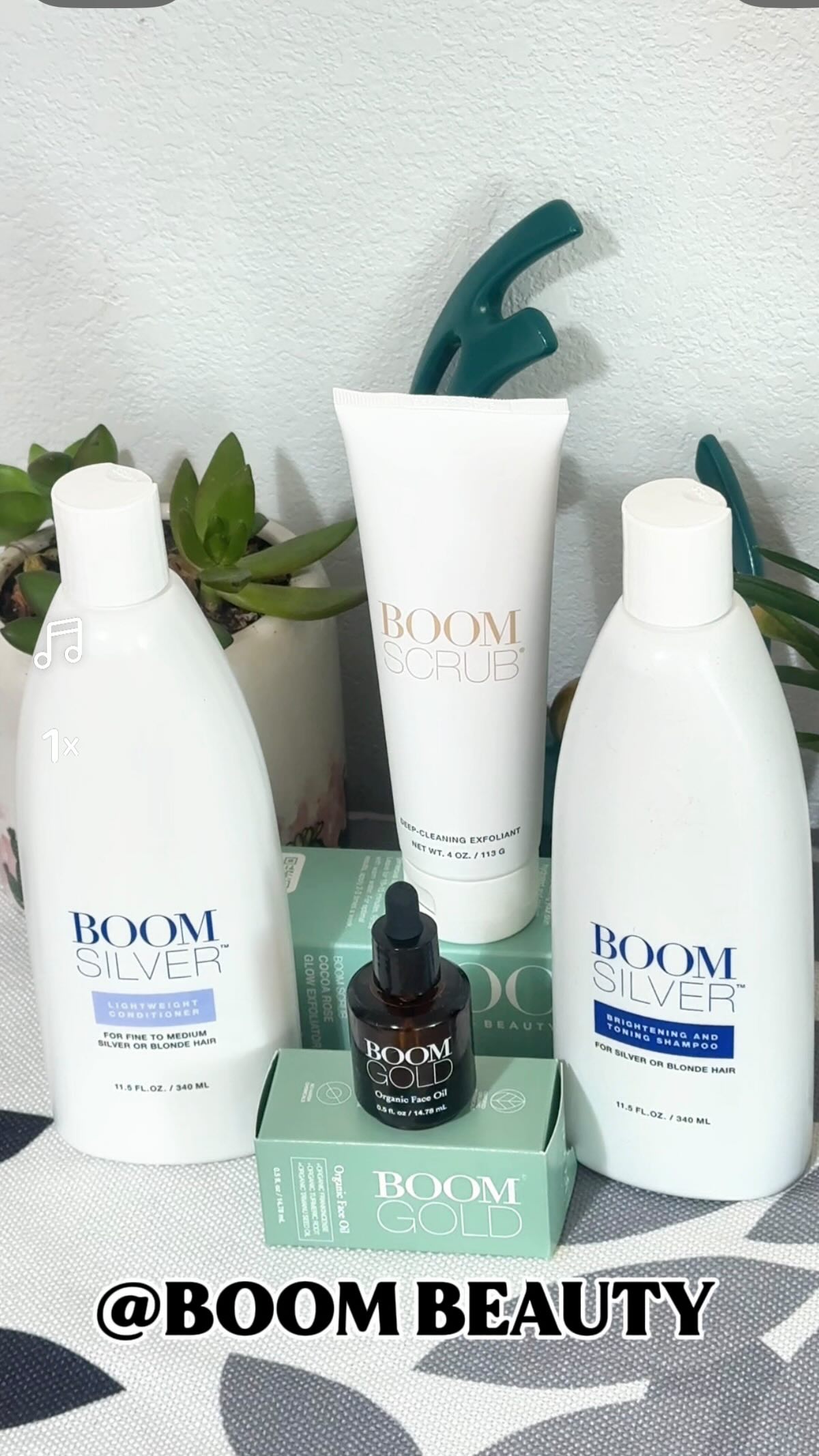 Instagram post by @rachna.panday for Boom Beauty. Caption reads: [...] right routine ✨and I found mine with....