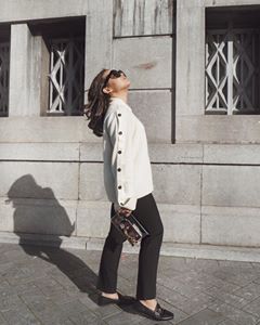 Instagram post by @xarisha for Rosefield. Caption reads: love is... facing the sun and knowing your leaving....