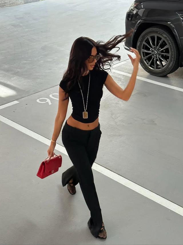 Instagram post by @marwamerazka for Fashion Nova. Caption reads: @FashionNova 🖤
Pilates Girl Active [...].