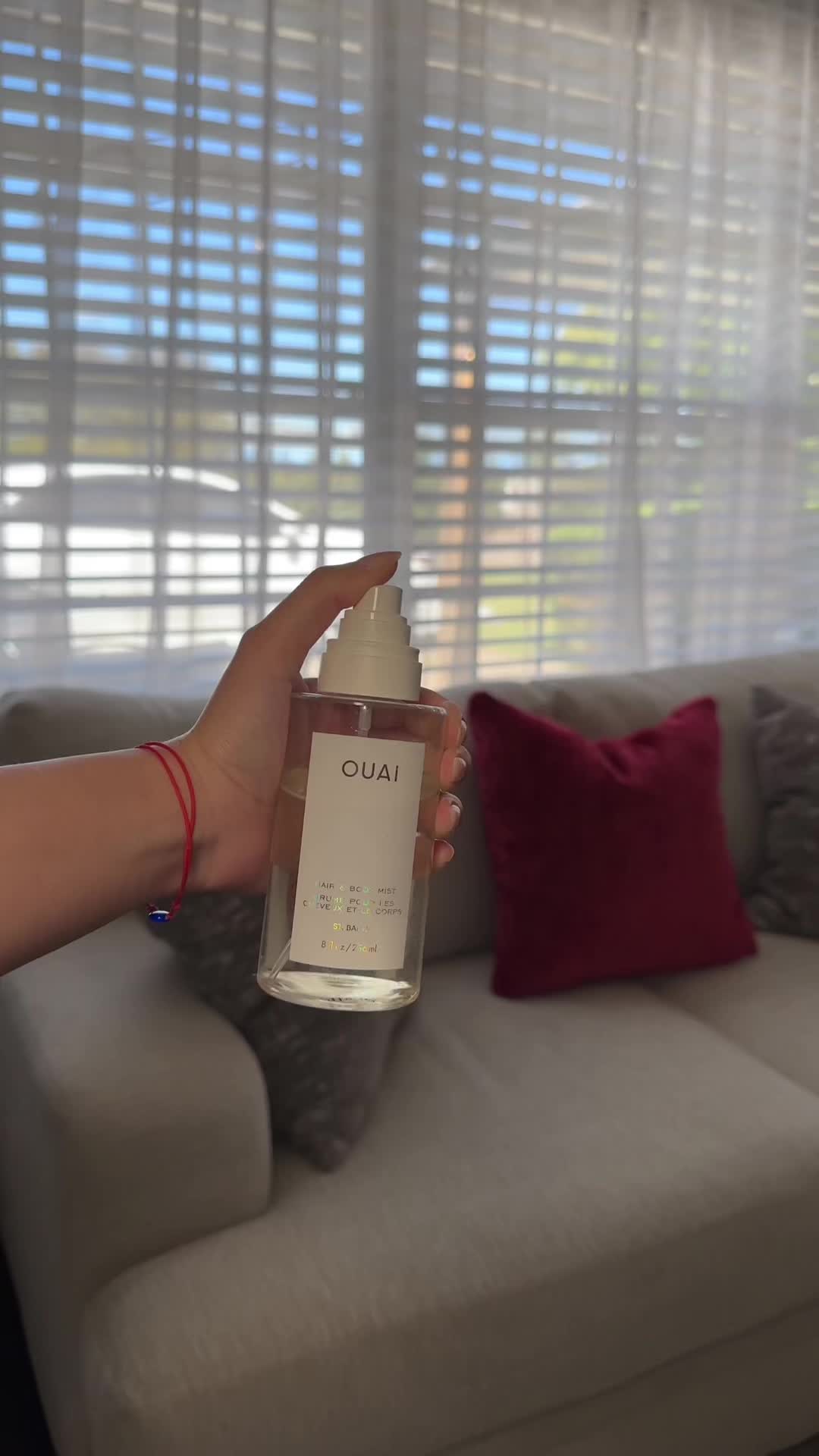 TikTok post by @psychictexas for OUAI. Caption reads: This is so clean and fresh @@THE....