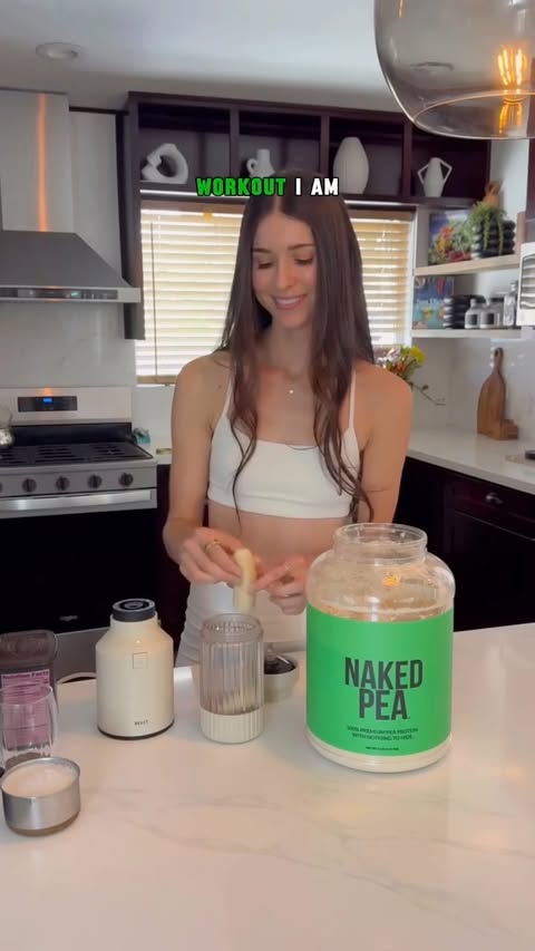 Instagram post by @kristalruiz for NAKED nutrition. Caption reads: [...] to stay fueled, I trust @nakednutrition.....