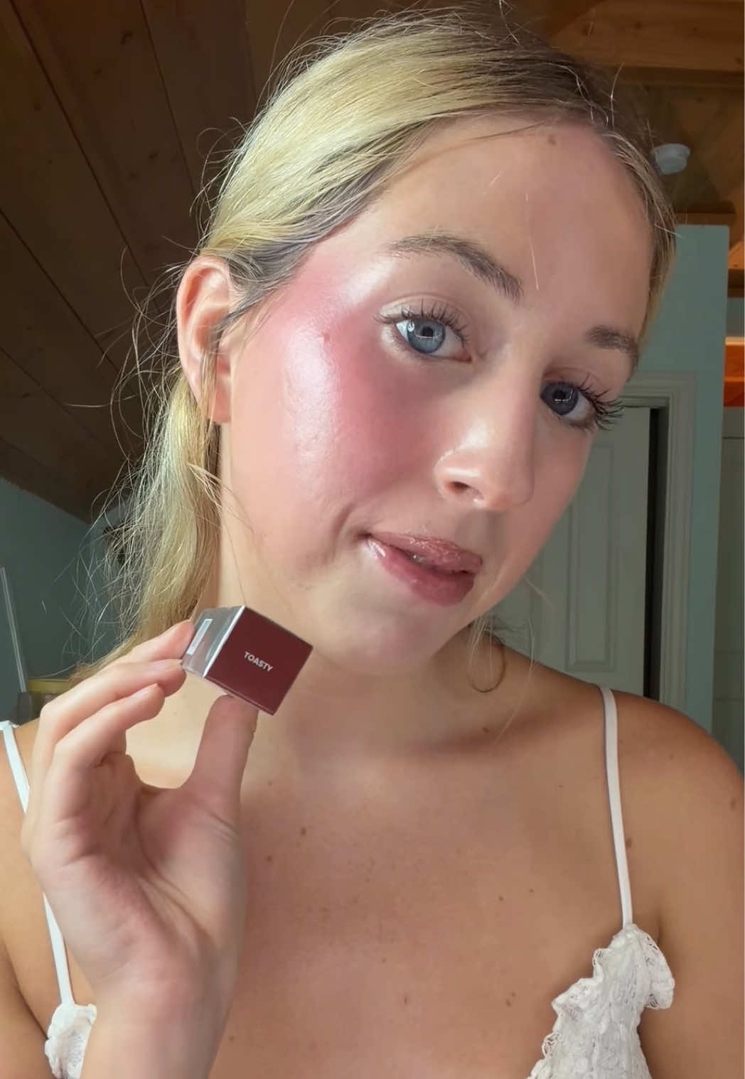 TikTok post by an influencer for Wonderskin Beauty. Caption reads: which is your favorite? @Wonderskin #wonderskin....