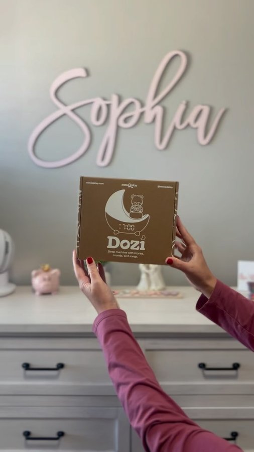 Instagram post by @lesliegailelms for Move2Play. Caption reads: We love our DOZI from @Move2PlayToys #ad 🌙

it’s....