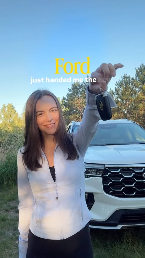Instagram post by @missnortherner for Ford. Caption reads: #Ford_Ambassador | I’m so excited to be a part....
