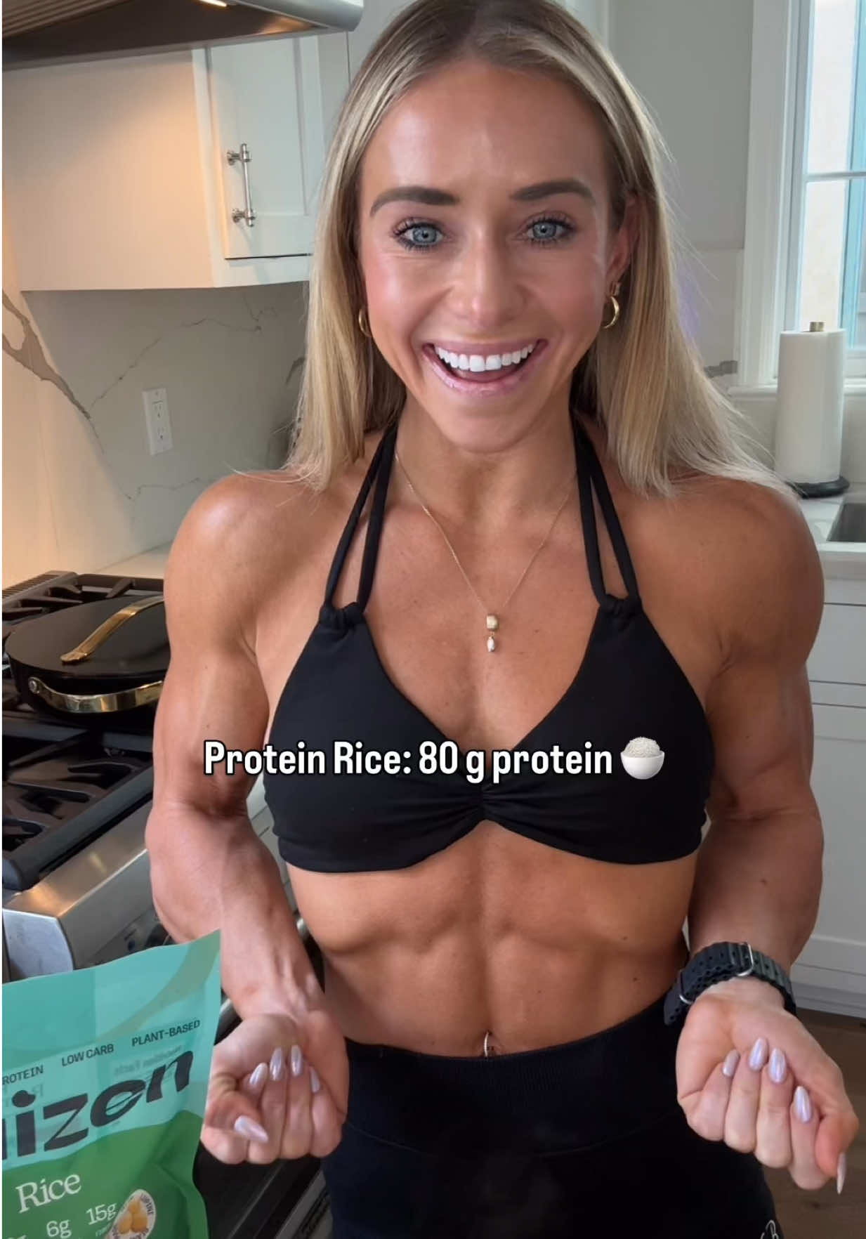 TikTok post by @zoeroseziegler for Kaizen Food Company. Caption reads: [...] 20% OFF today! #Ad #KaizenPartner @Kaizen....