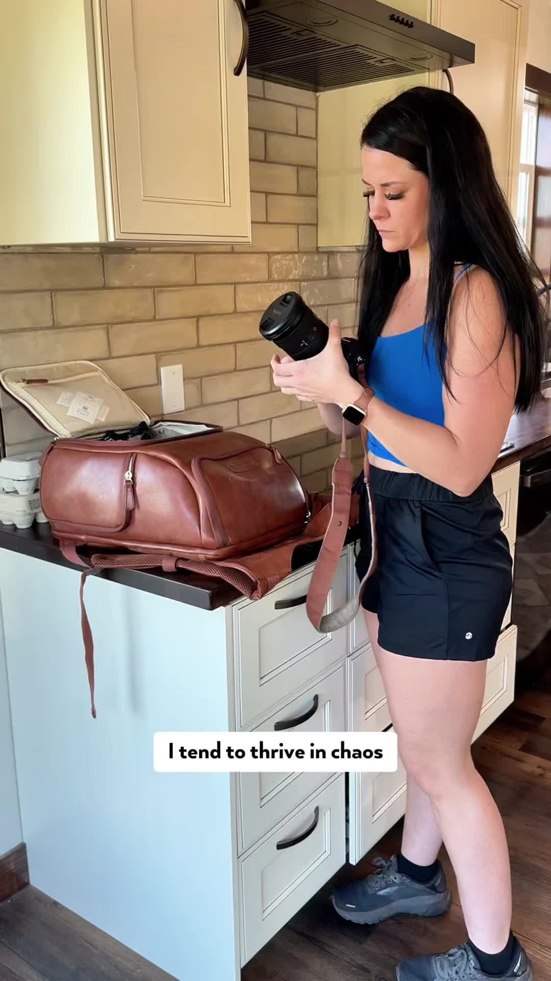 TikTok post by @beth_and_coop for Natural Vitality. Caption reads: #ad Life gets hectic in the fall months,....