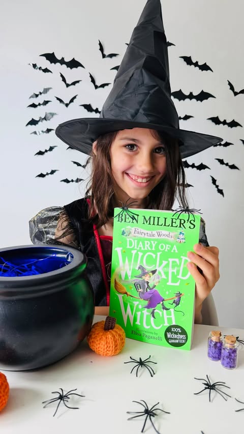 Instagram post by @mamadoitblog for Simon Kids. Caption reads: AD | The Diary of a Wicked Witch 🧙 I love finding....