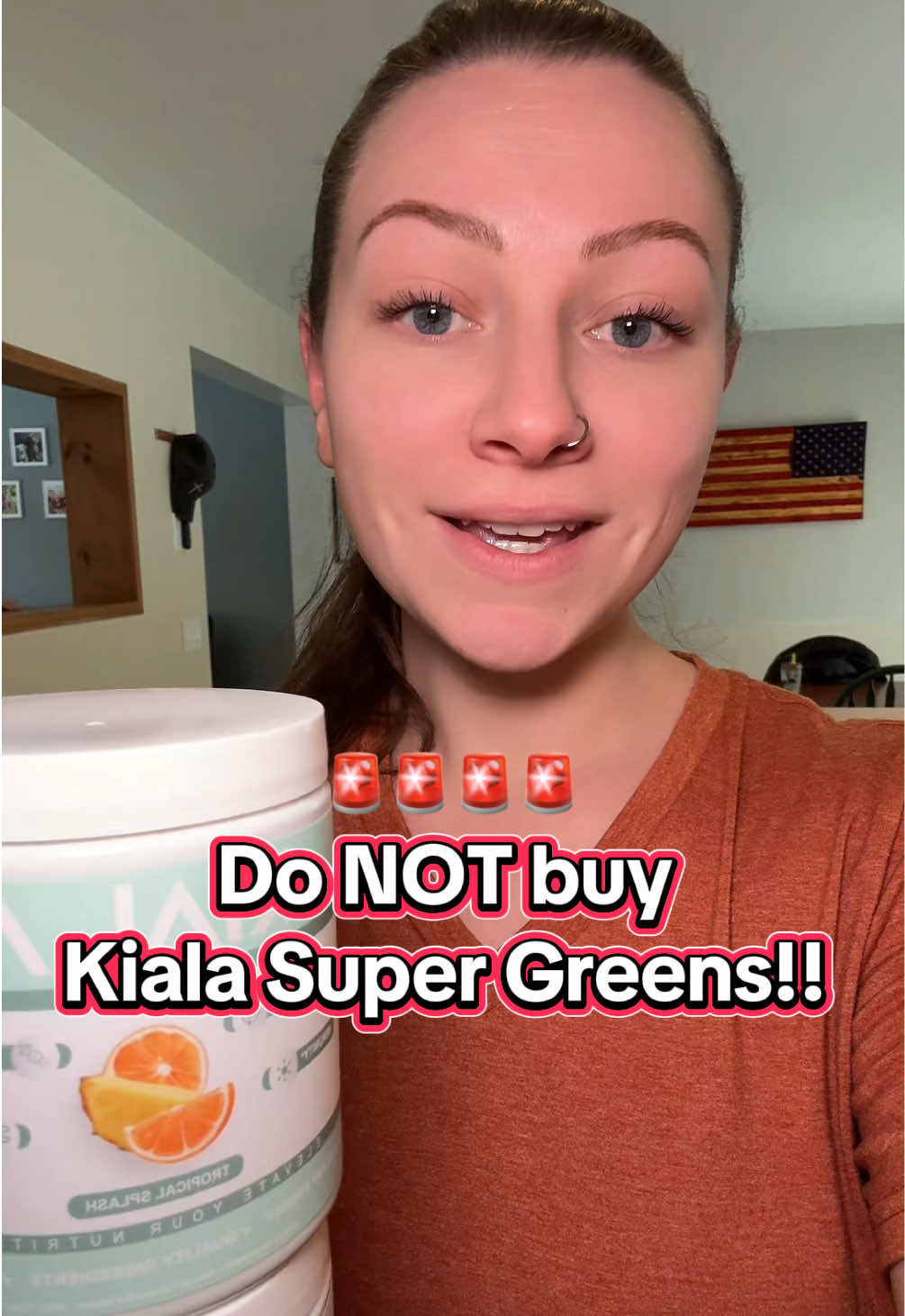 TikTok post by @kendras_tiktokfinds for KIALA NUTRITION. Caption reads: Sometimes your body needs help!  #kiala....