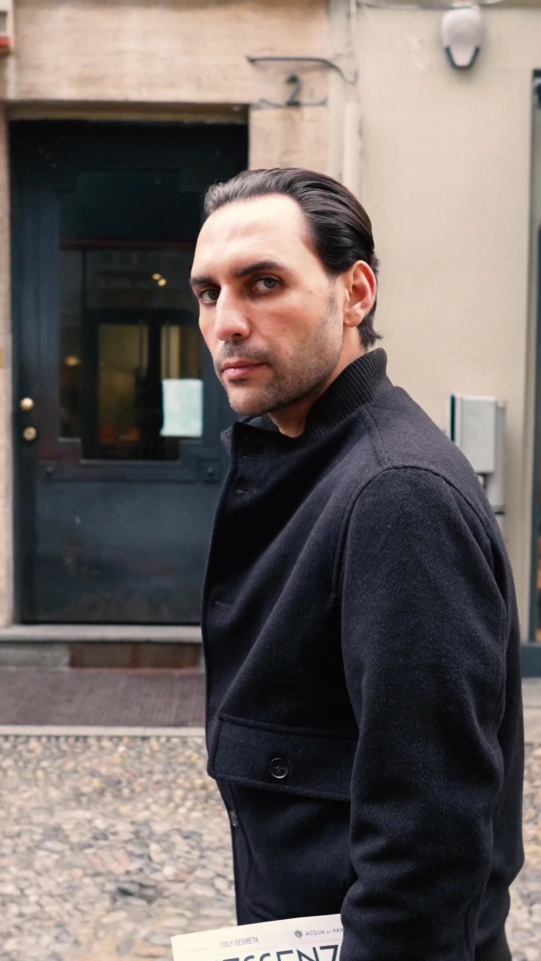 TikTok post by @ahmaddaabas for Acqua di Parma. Caption reads: [...] tribute to the 110th anniversary of @Acqua....