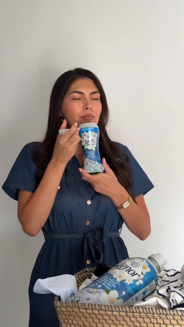 Instagram post by @jovana_kvrzic for Lenor. Caption reads: Ukoliko želite da vam veš (i cela kuća) dugo....