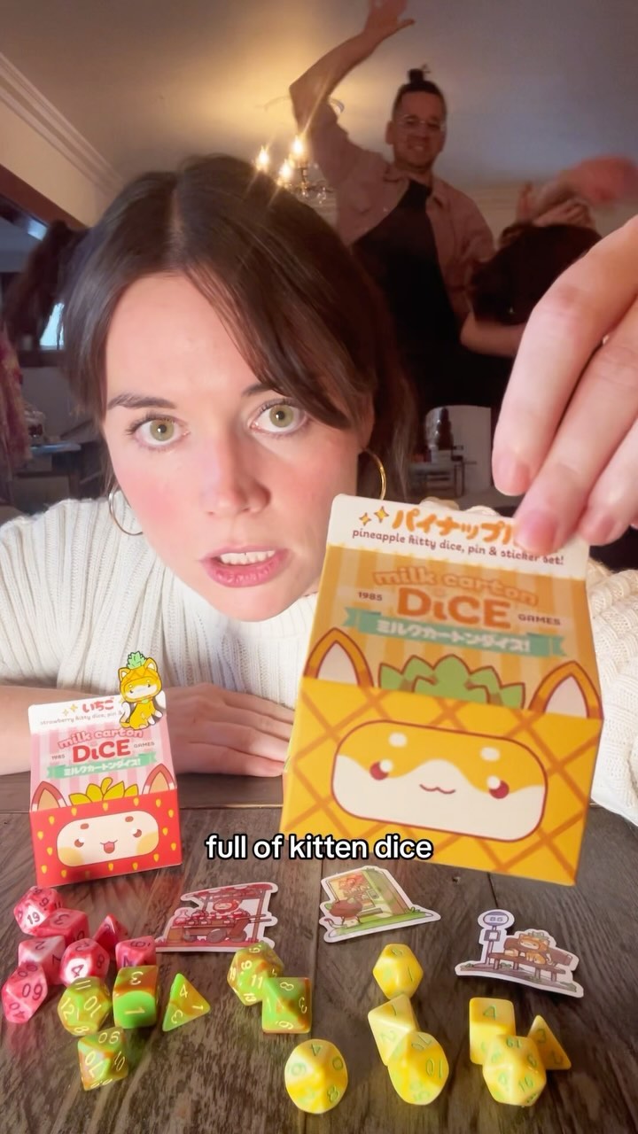 Instagram post by @partywebseries for 1985 Games. Caption reads: [...] 12 Fruit Meadows residents with these....