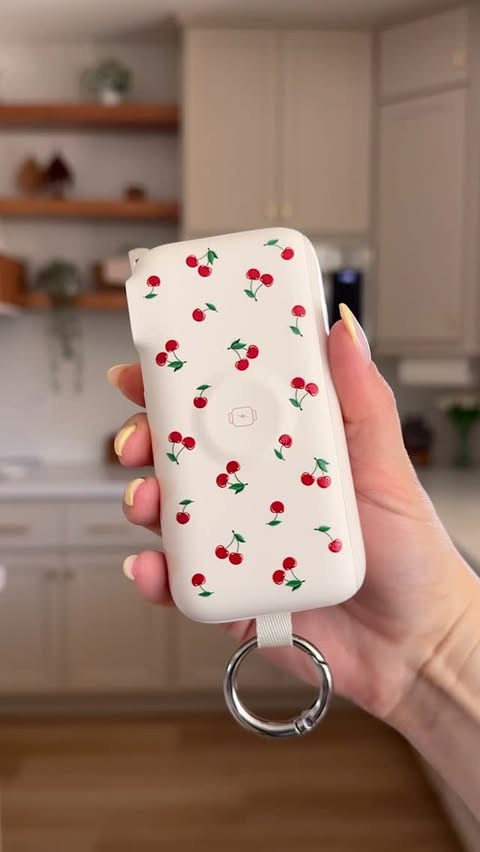 Instagram post by @evapautov for Amazon Home. Caption reads: [...] I LOVE the cherry one 🍒 #amazon #amazonhome....