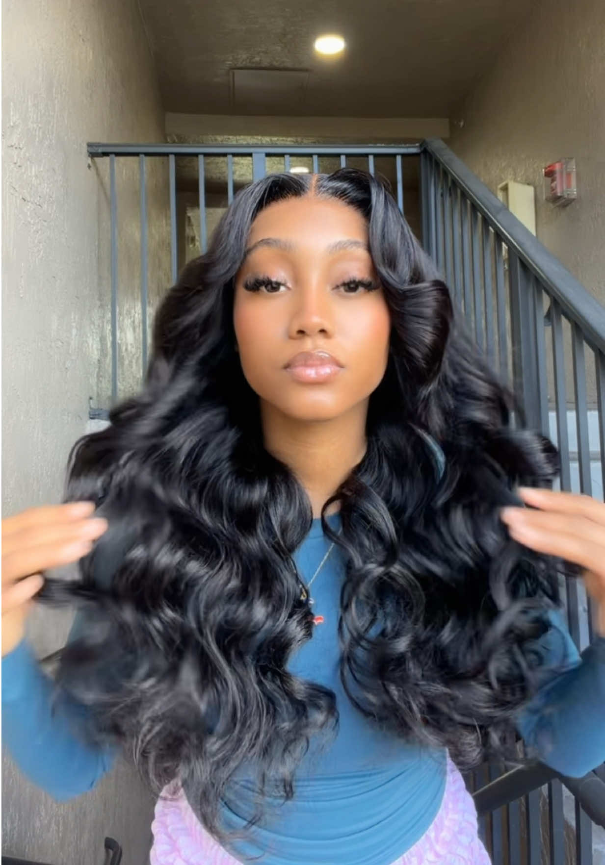 TikTok post by @gaikaaaaaaa.r for Sunber Hair. Caption reads: @Sunber Hair @Sunberhair SHOP IN THE LINK [...].