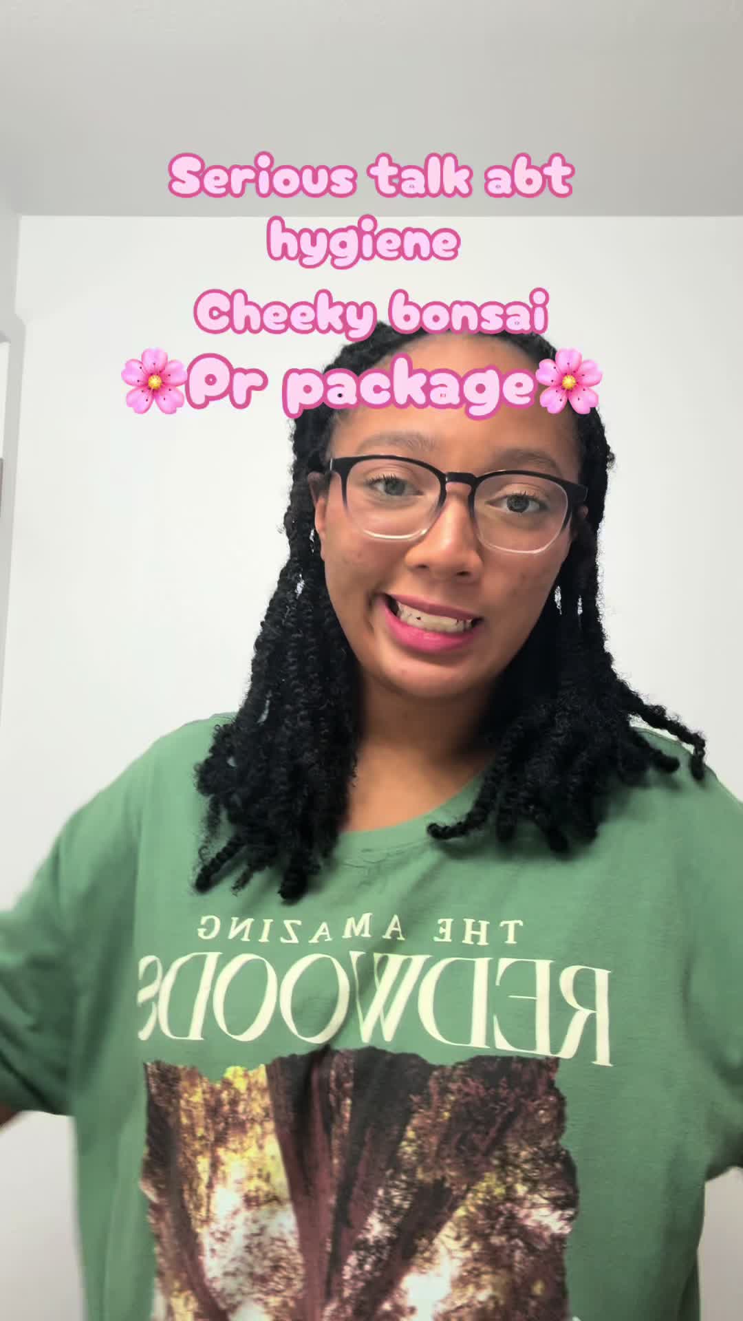TikTok post by @brookie_.httpz for Cheeky Bonsai. Caption reads: Here the bye bye uti from @Cheeky Bonsai available....