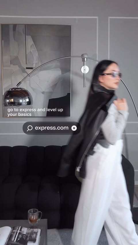 Instagram post by @paulashome29 for Express. Caption reads: New haul from my favorite shop @express 🛍️ They....