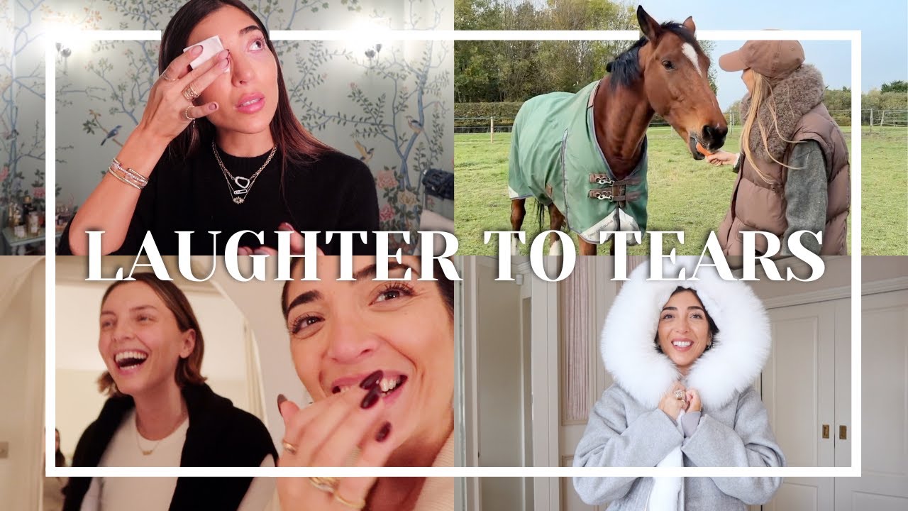 YouTube post by @amelialiana for Beauty Bay. Caption reads: FROM LAUGHTER TO TEARS | Amelia Liana.