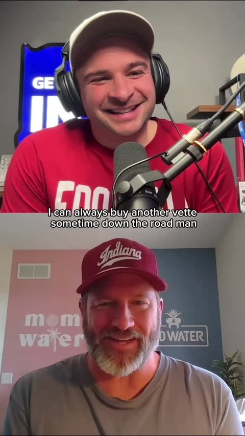 Instagram post by @natespangle for Mom Water. Caption reads: [...] to win the National Championship? 👀 Mom....