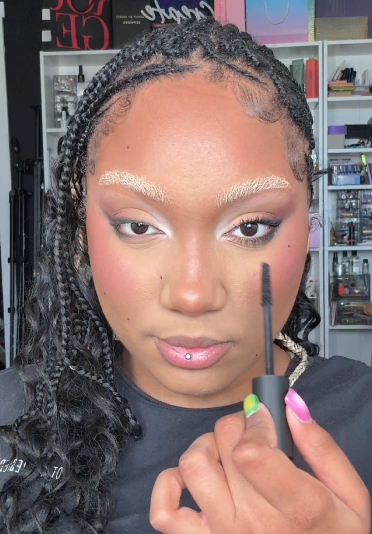 TikTok post by @makeupbyemani for MAKEUP BY MARIO. Caption reads: [...] talent and more about being you....