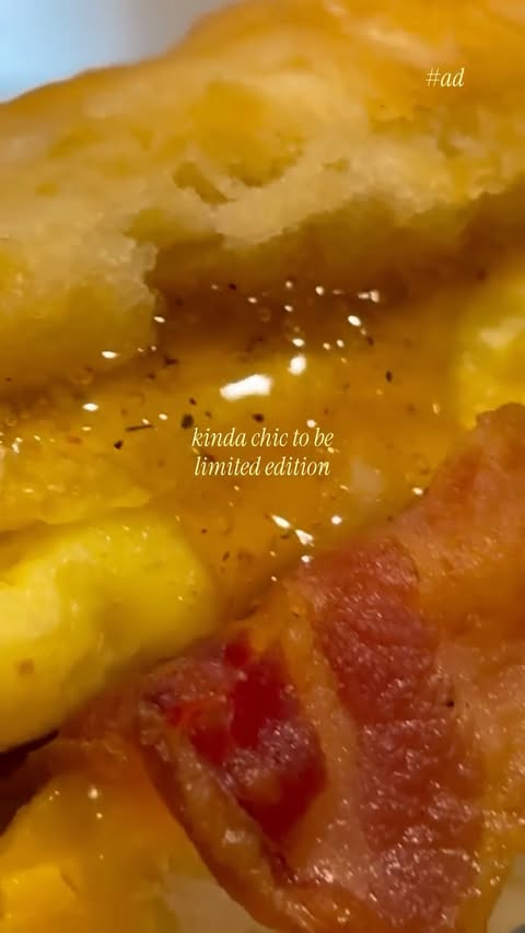 Instagram post by @kaitskravings for McDonald's of Michigan. Caption reads: ✨ #ad Did someone say HONEY 🍯 BROWN 🤎 BUTTER 🧈....