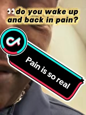 TikTok post by @duboisjack1898 for Biofreeze. Caption reads: My back pain is real! Biofreeze to my rescue!....