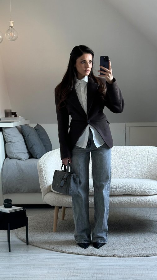 Instagram post by @ruya for WEAT. Caption reads: oversized to slim fit 🤍 Anzeige.