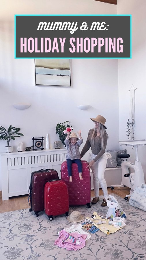 Instagram post by @sammylouluxe for Next Press. Caption reads: Who doesn’t like shopping with the girls? 🛍....