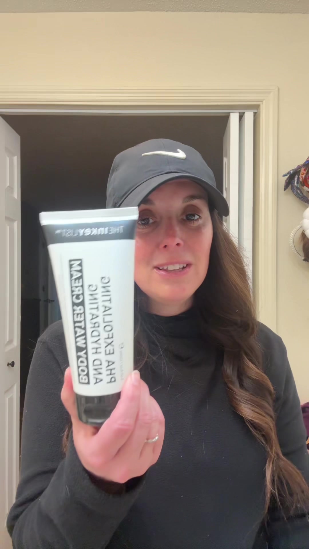 TikTok post by @tiff_blackburn for Theinkeylist. Caption reads: @The INKEY List PHA Exfoliating and Hydrating Body....