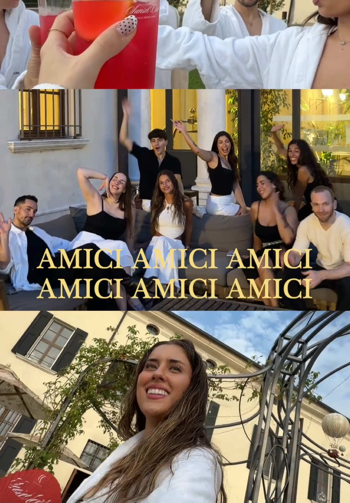 TikTok post by @cleotoms for garnieritalia. Caption reads: #ADV @garnieritalia | la mia estate 🌞✨🍋 #Garnier....