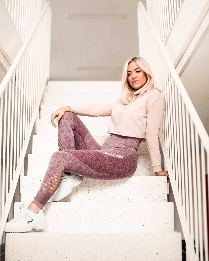 Instagram post by @amandalekland for RELODE. Caption reads: I feel so empowered by doing this journey with you....