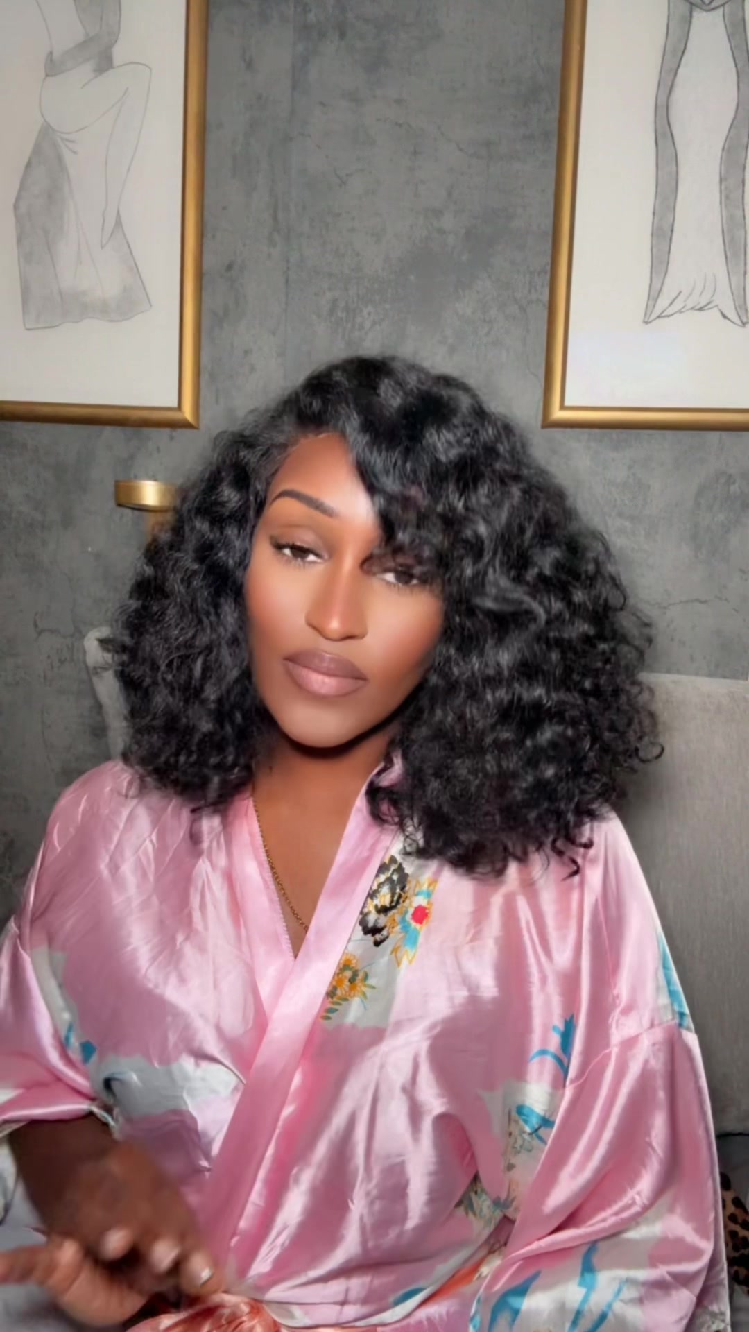TikTok post by @lovemonicabeauty for Eternal Perfume Oils. Caption reads: [...] #perfumeoil #smellgood @Eternal Perfume Oils.