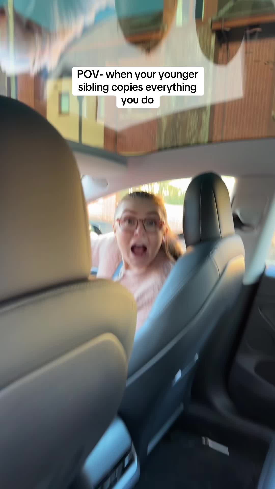 TikTok post by @grayskitz for air up. Caption reads: AD | Does your sibling copy everything you have?🤣....