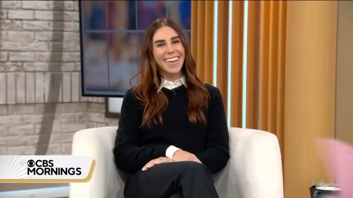 Instagram post by @zosiamamet for Viking Books. Caption reads: For actor @zosiamamet, “there’s just nothing....