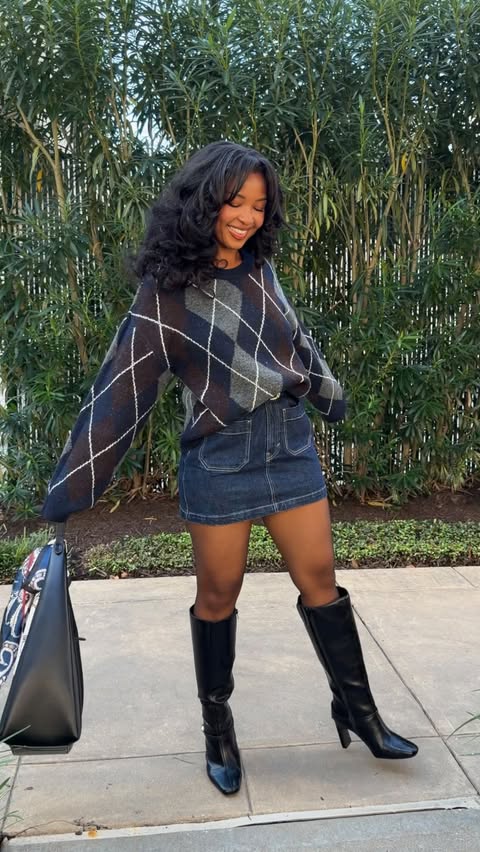 Instagram post by @hellodrea16 for JCPenney. Caption reads: [...] with bold, playful pieces from @jcpenney Use....