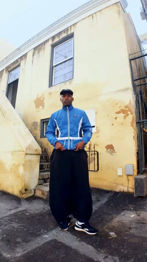 Instagram post by @rams_borntoflex for Reebok. Caption reads: [...] layer. Winter done my way. ❄️ Shop....