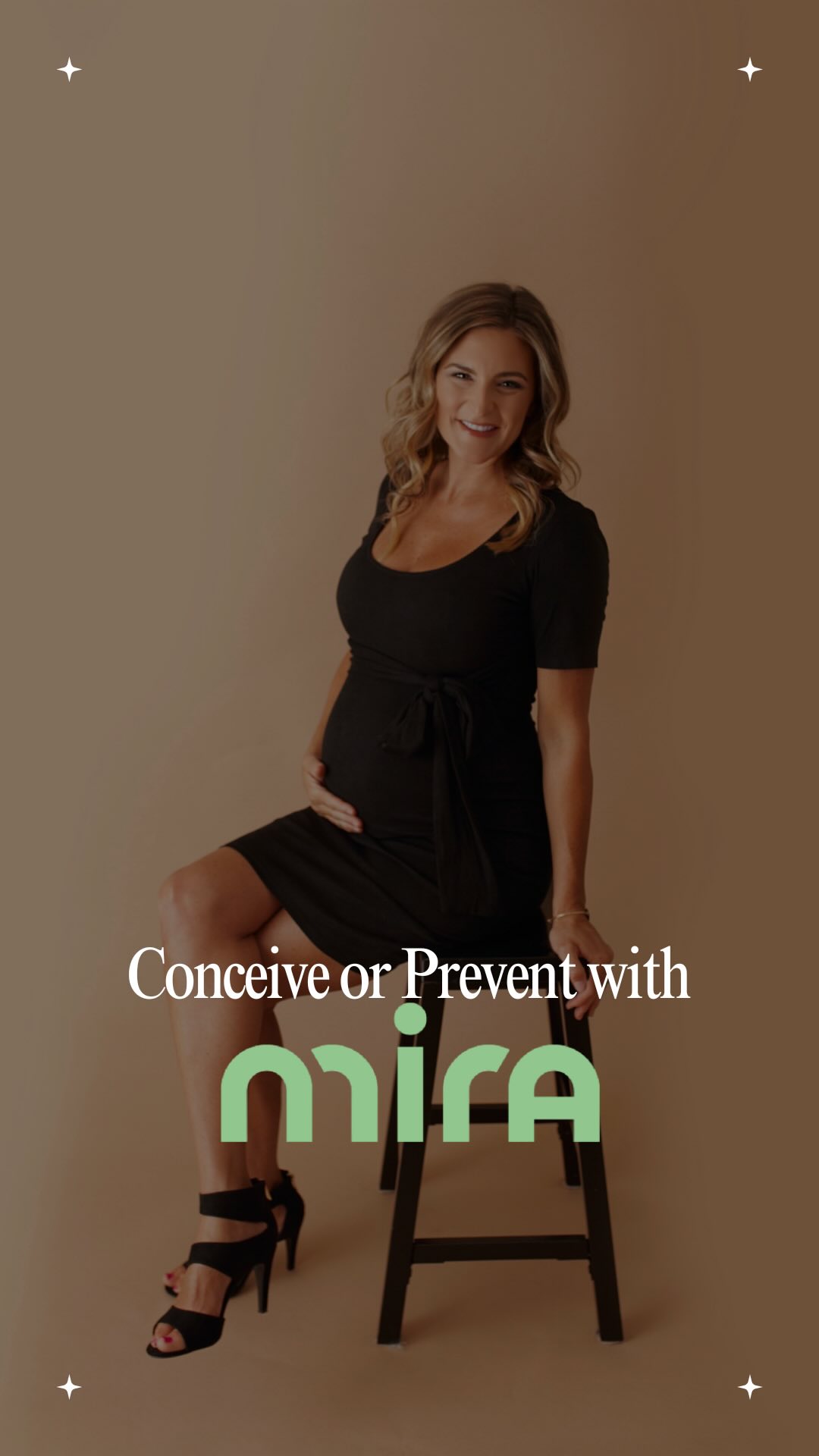 Instagram post by @reclaimersofhealth for Mira Fertility. Caption reads: 🙋‍♀️Did you know that 73% of women have absent or....