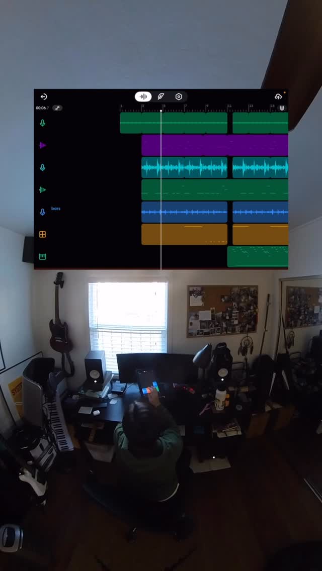 Instagram post by @kubotamusic for BandLab. Caption reads: Don’t forget to use your turn signals... and don’t....
