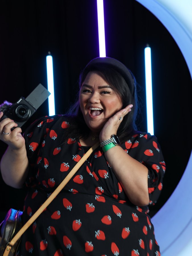 Instagram post by @khrystlegracesd for B&H Photo Video. Caption reads: Huge thank you to the incredible sponsors who made....