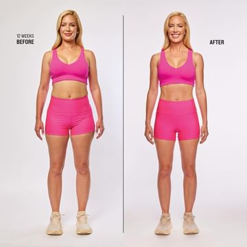 Instagram post by @heidimontag for Hydroxycut. Caption reads: When I started my @Hydroxycut journey back in....